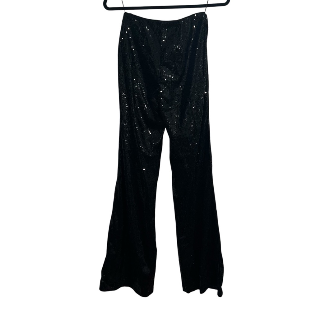 NEW NWT La Ligne Oona Sequined Pant In Black - Picture 8 of 12